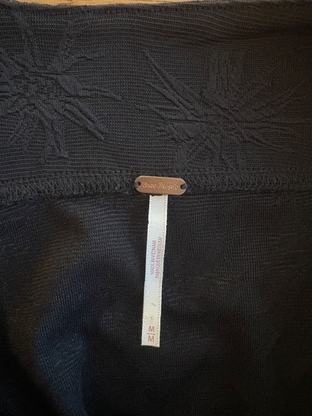 Free People Corset Top “Don’t Look Back” Black | M - Picture 4 of 4